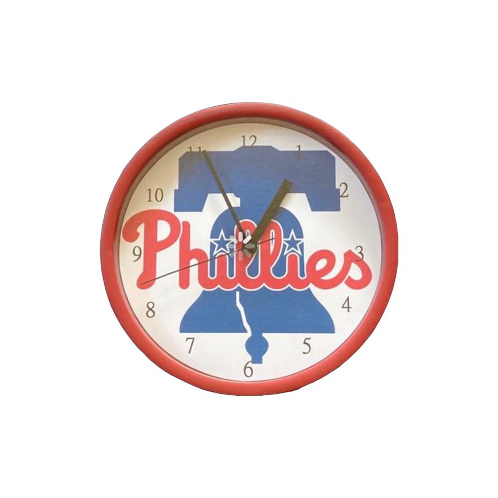 Phillies 9" Wall Clock